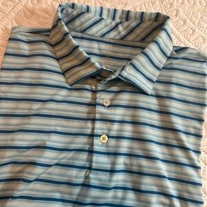 Southern Tide BRR Blue Striped Shirt